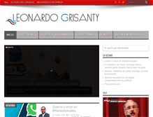 Tablet Screenshot of leonardogrisanty.com